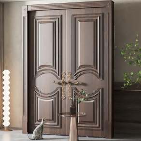 美式双开门3D模型下载